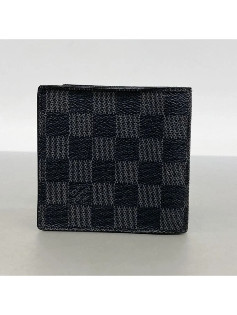 Louis Vuitton Wallet Damier Graphite Portefeuille Marco Black Gray